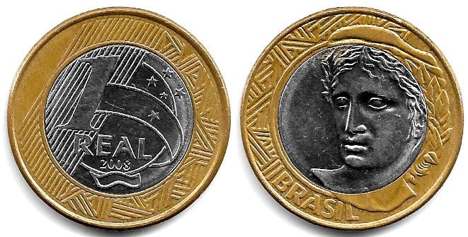 (652a) Brasil. 2008. 1 Real (EBC)