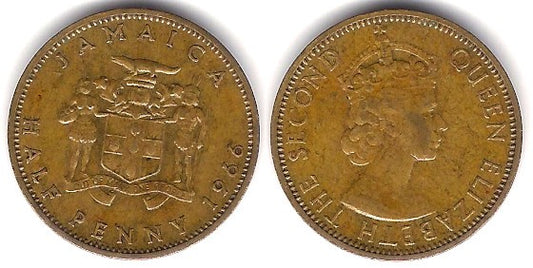 (38) Jamaica. 1966. Half Penny (MBC)