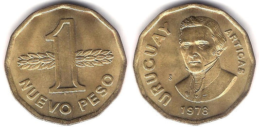 (69) Uruguay. 1978. 1 Nuevo Peso (SC)
