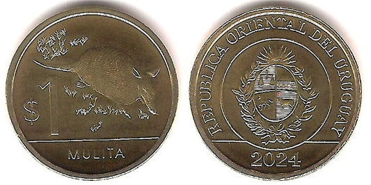Uruguay. 2024. 1 Peso (SC)
