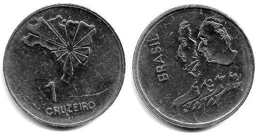 (582) Brasil. 1972. 1 Cruzeiro (MBC)